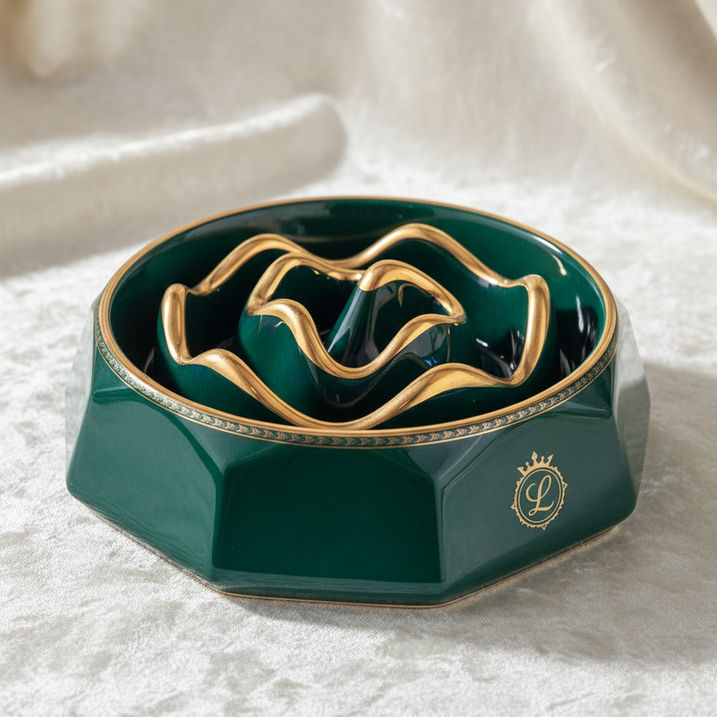 Pet Food Bowl for anti-choke feeding